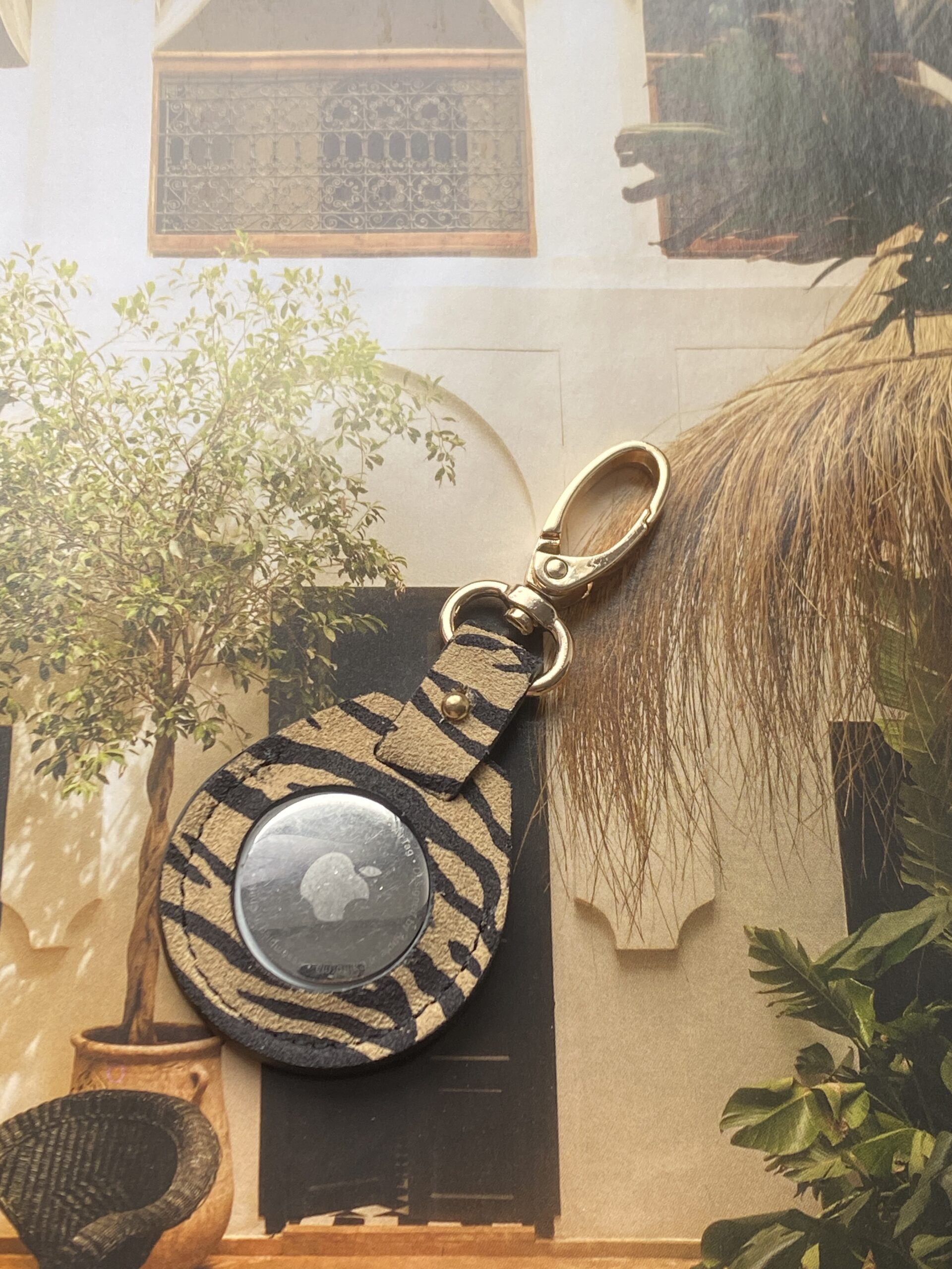 Porte Clé Air Tag Zebré – Image 2