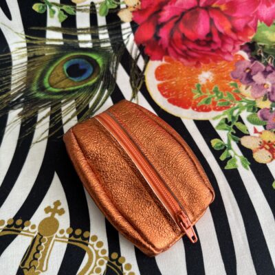 Porte Monnaie Otis Orange Irisé