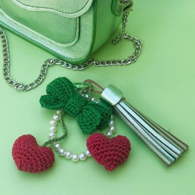 Cherry on the sac rouge & vert
