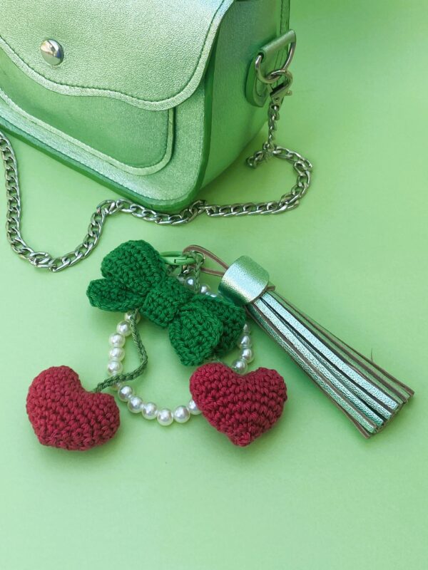 Cherry on the sac rouge & vert