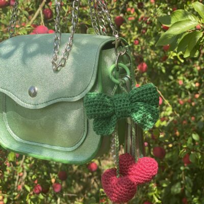 Cherry on the sac rouge & vert