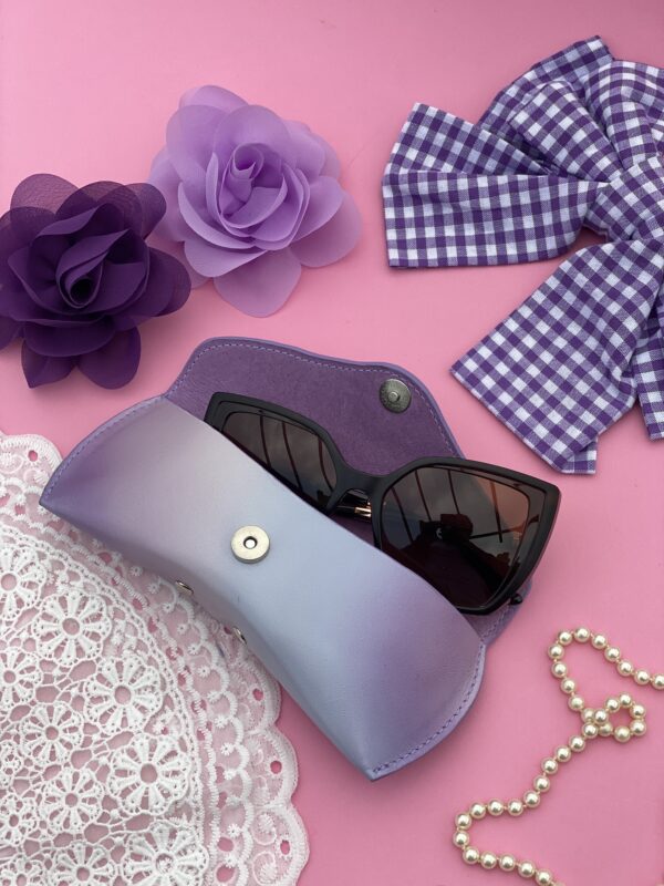 Etui à lunettes dégradé lilas – Image 2