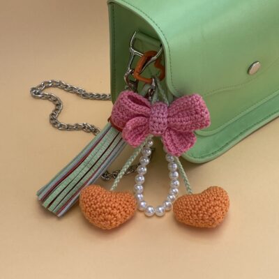 Cherry on the sac orange & rose