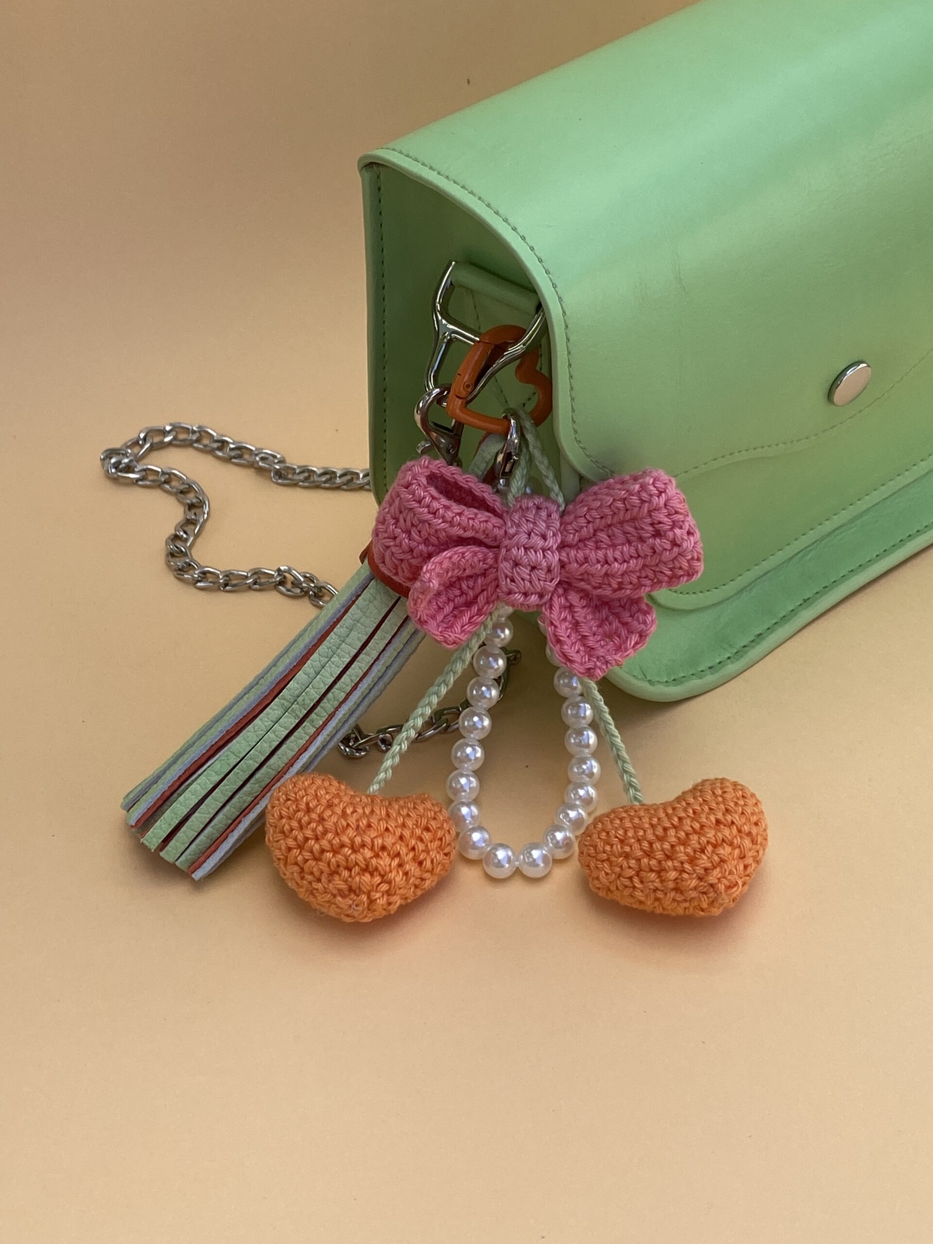 Cherry on the sac orange & rose – Image 2