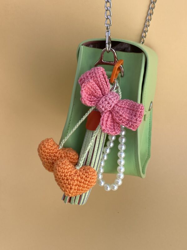 Cherry on the sac orange & rose – Image 5