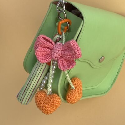 Cherry on the sac orange & rose