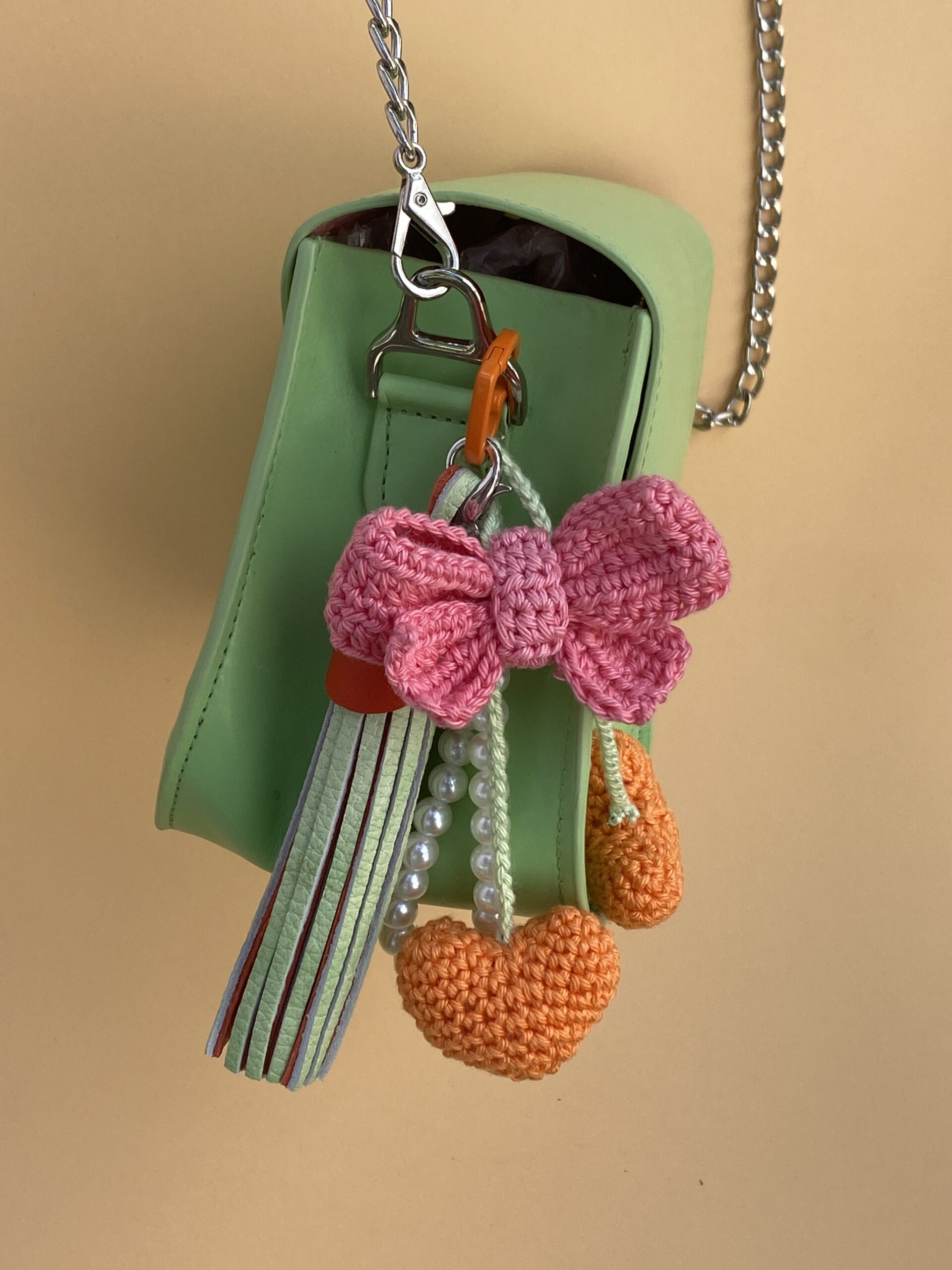 Cherry on the sac orange & rose – Image 4