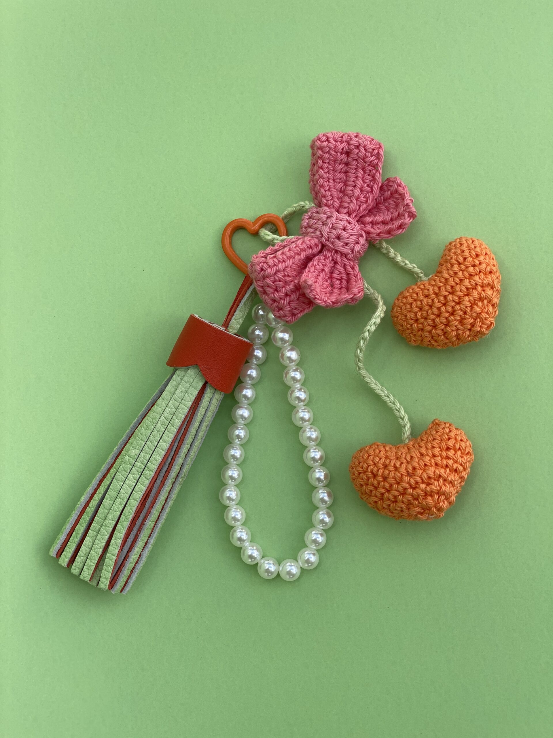 Cherry on the sac orange & rose – Image 3