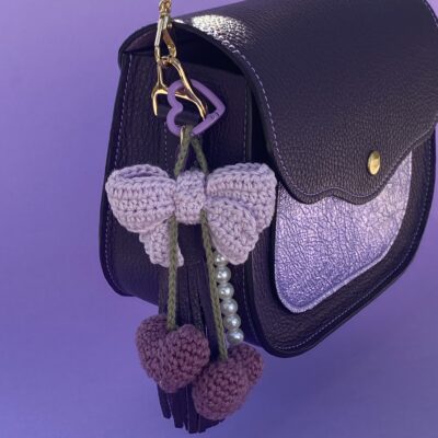 Cherry on the sac lilas & violet