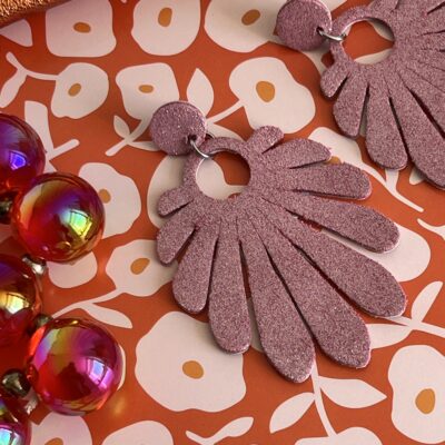 hawaï rose pailletté