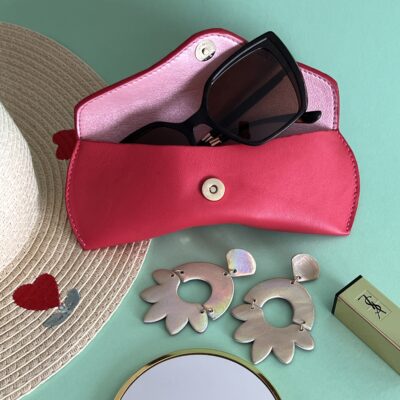 Etui à lunettes Charlie Rouge