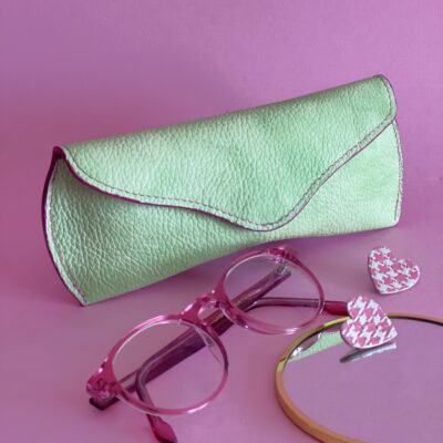 Etui à lunettes Charlie vert pomme